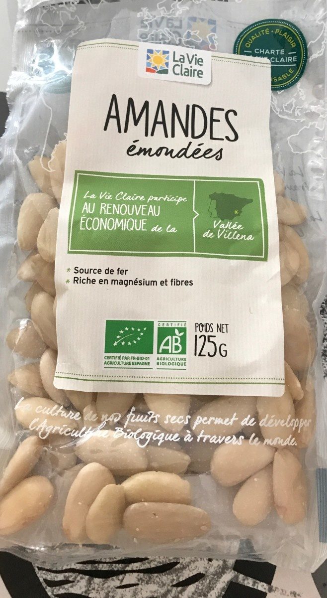 Amandes emondees