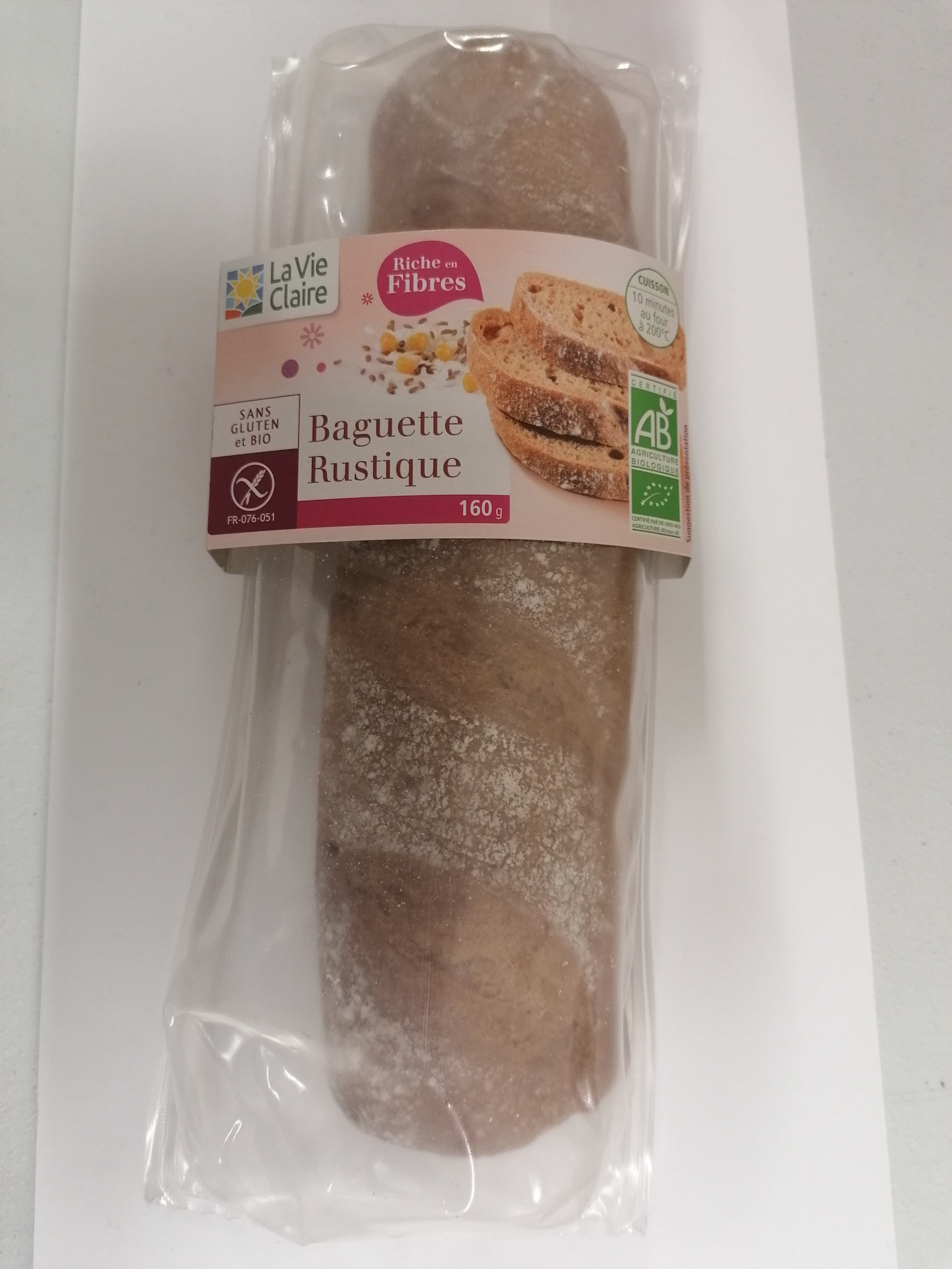 Baguette Rustique Sans Gluten