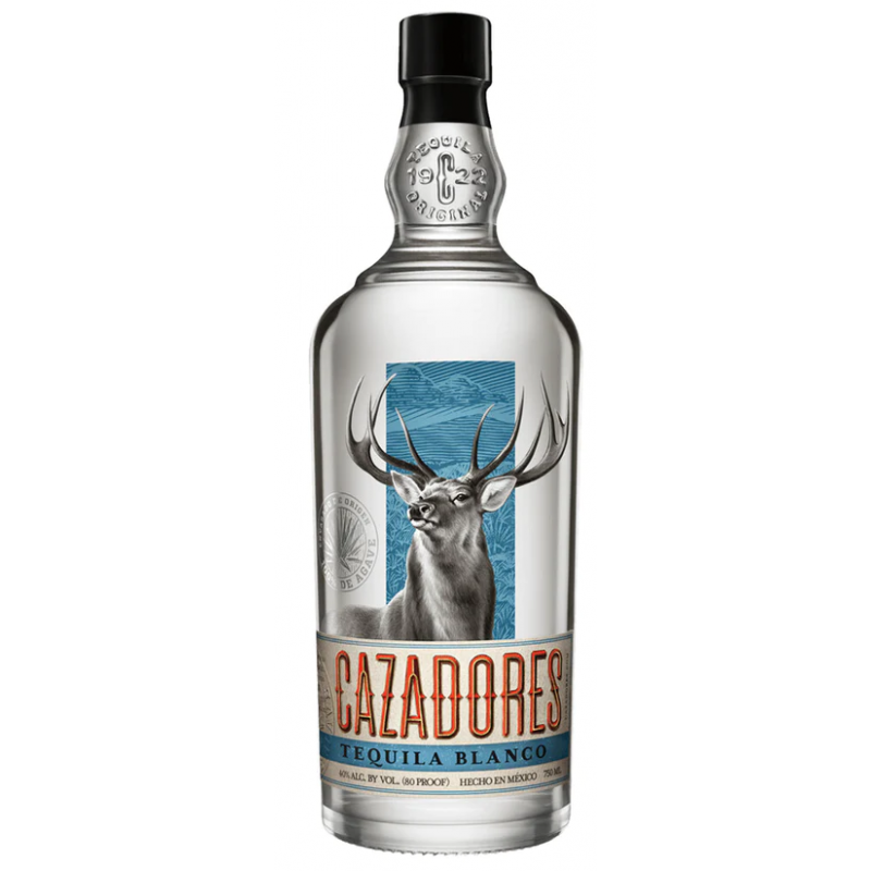 Cazadores blanco tequila 1l  