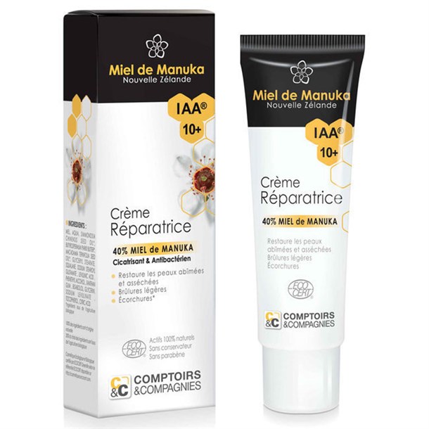 Creme Reparatrice Miel Manuka Iaa10+