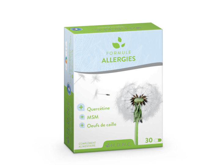 Formule allergies 30 unités - atténue les symptômes d'allergie - H.D.N.C