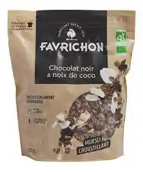 MUESLI CROUSTILLANT CHOCOLAT NOIR ET NOIX DE COCO