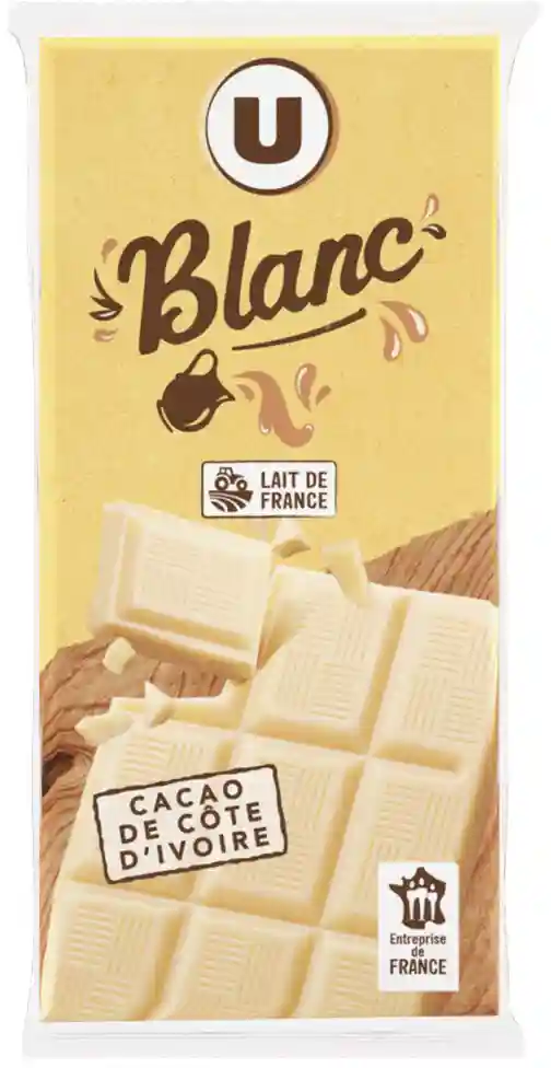 White chocolate U