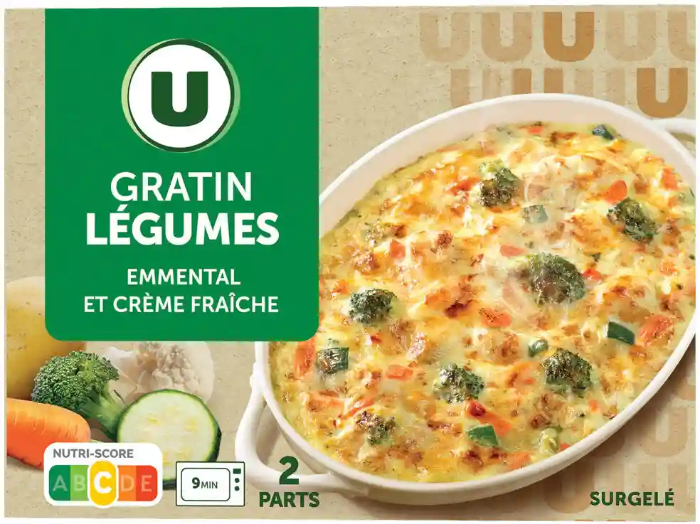 Vegetable gratin U