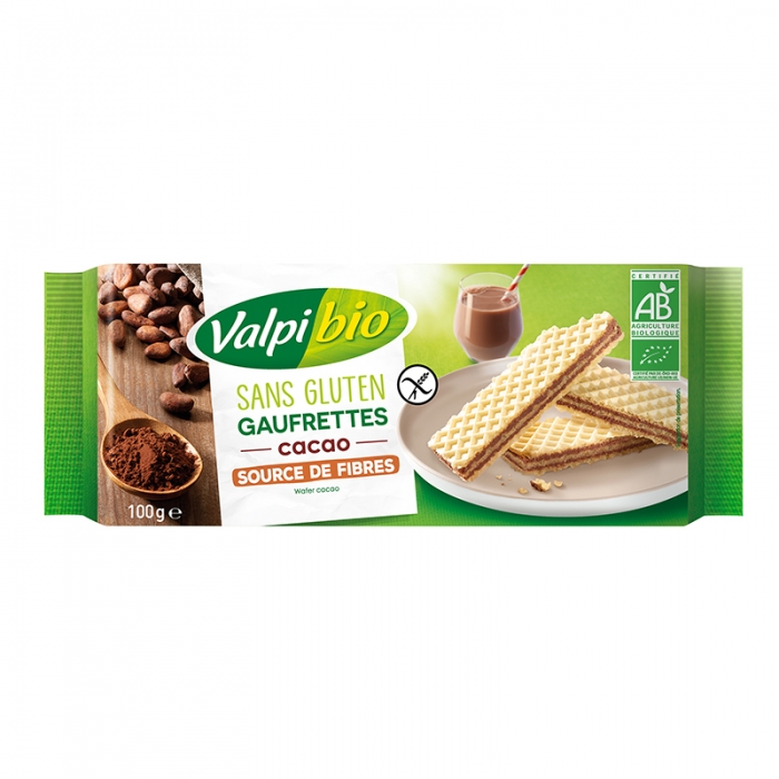 GAUFRETTES CACAO S/GLUTEN VALPIBIO