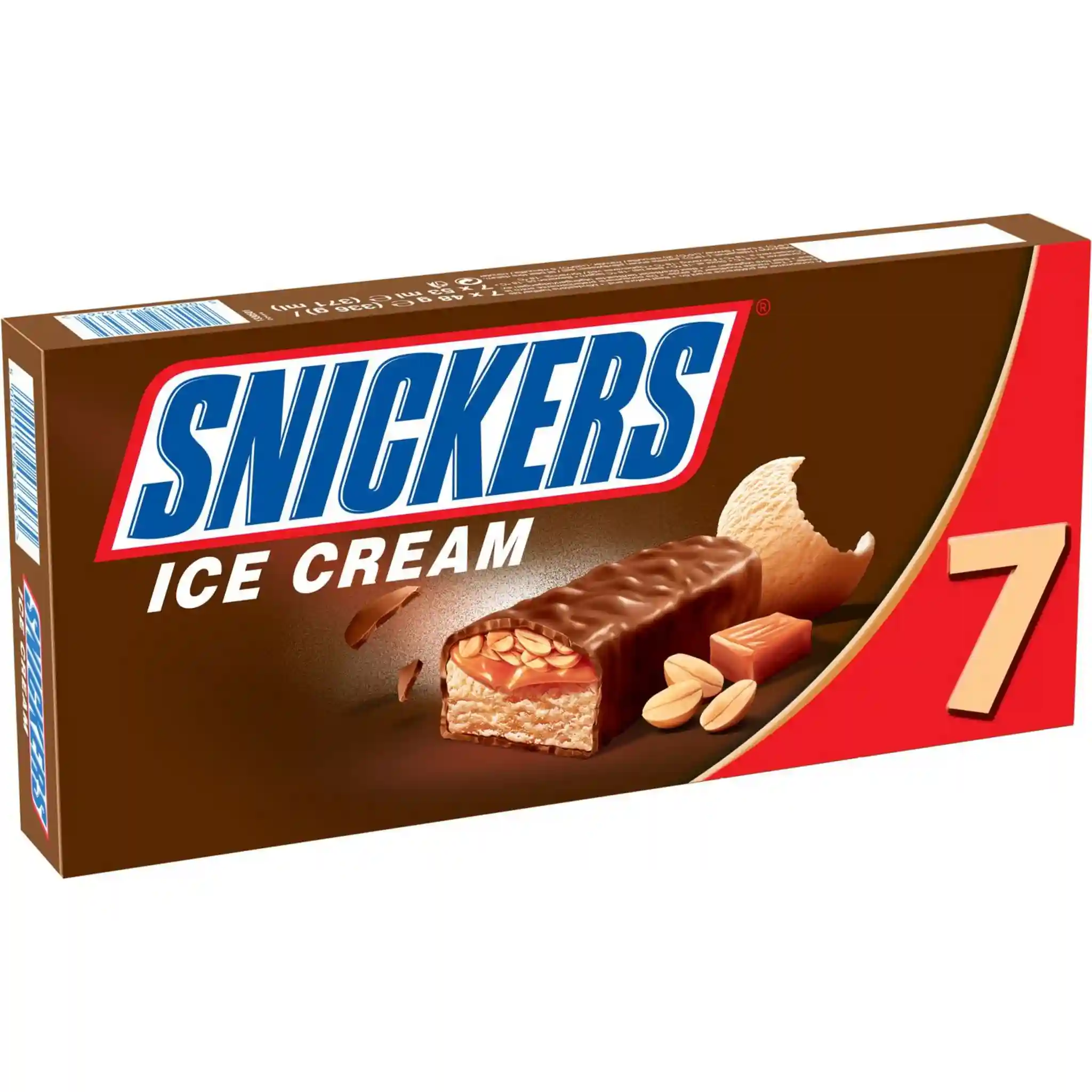 Snickers peanut ice cream bars