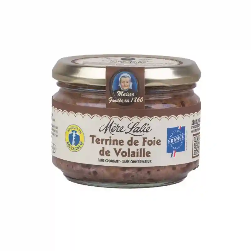 Terrine de foie de volailles Mère Lalie 